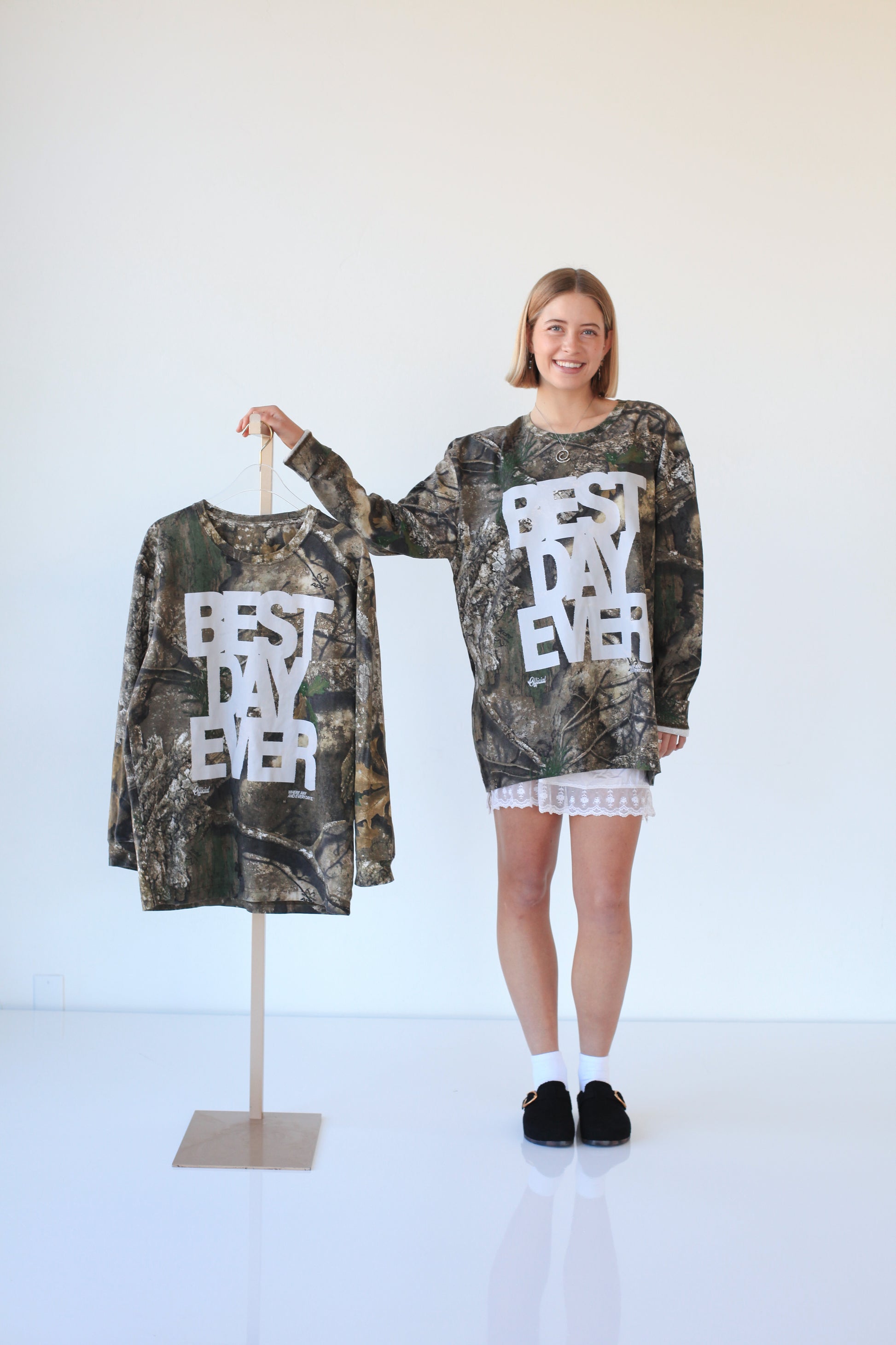 BEST DAY EVER CAMO you-ay