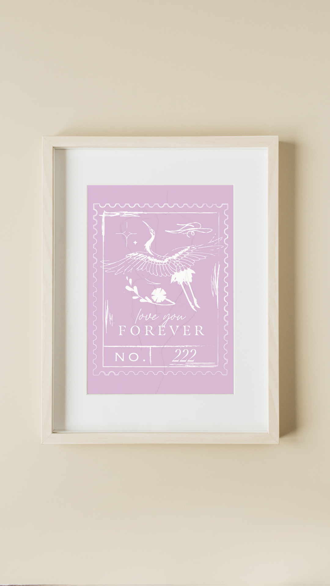 Forever Stamp Print you-ay
