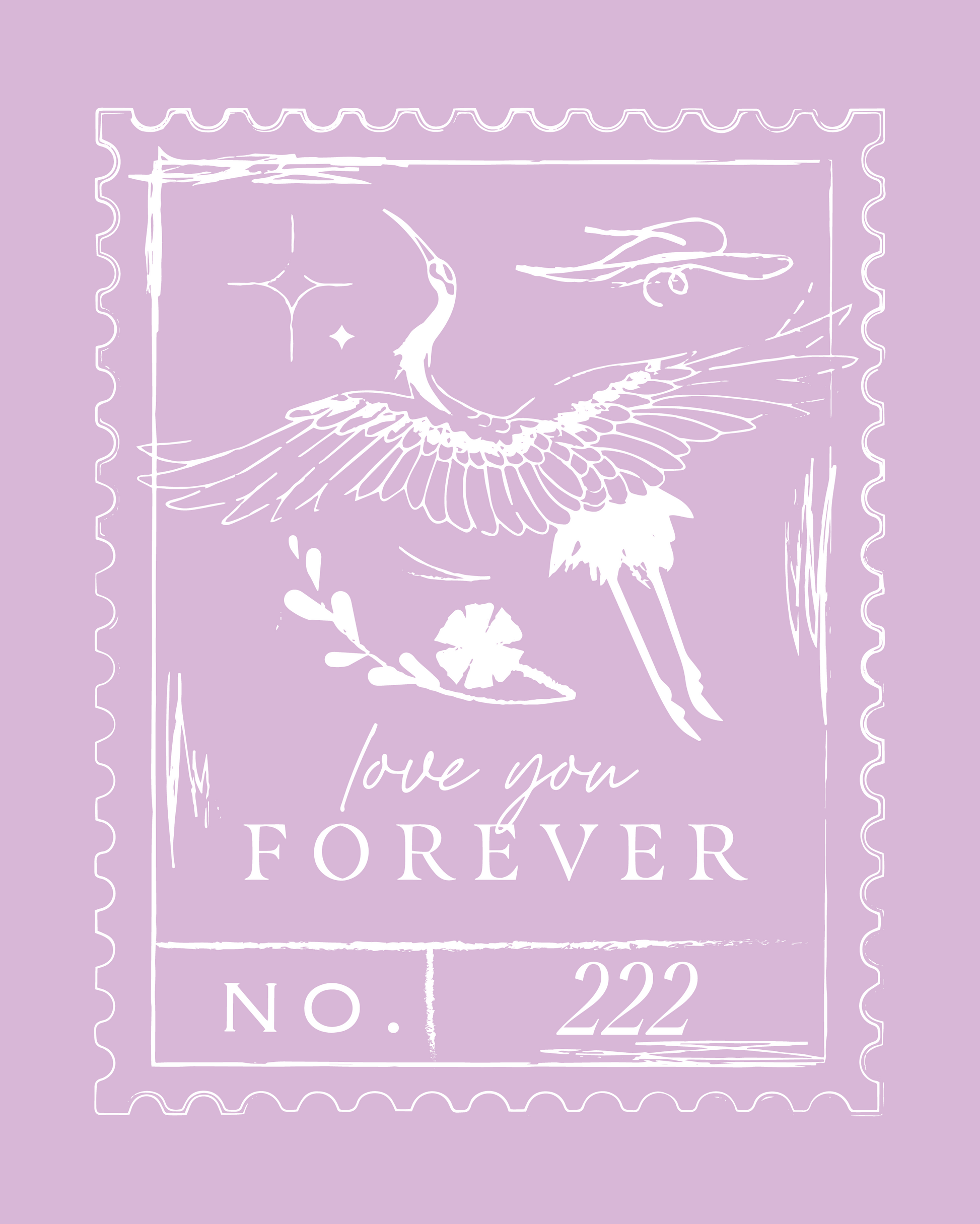 Forever Stamp Print you-ay