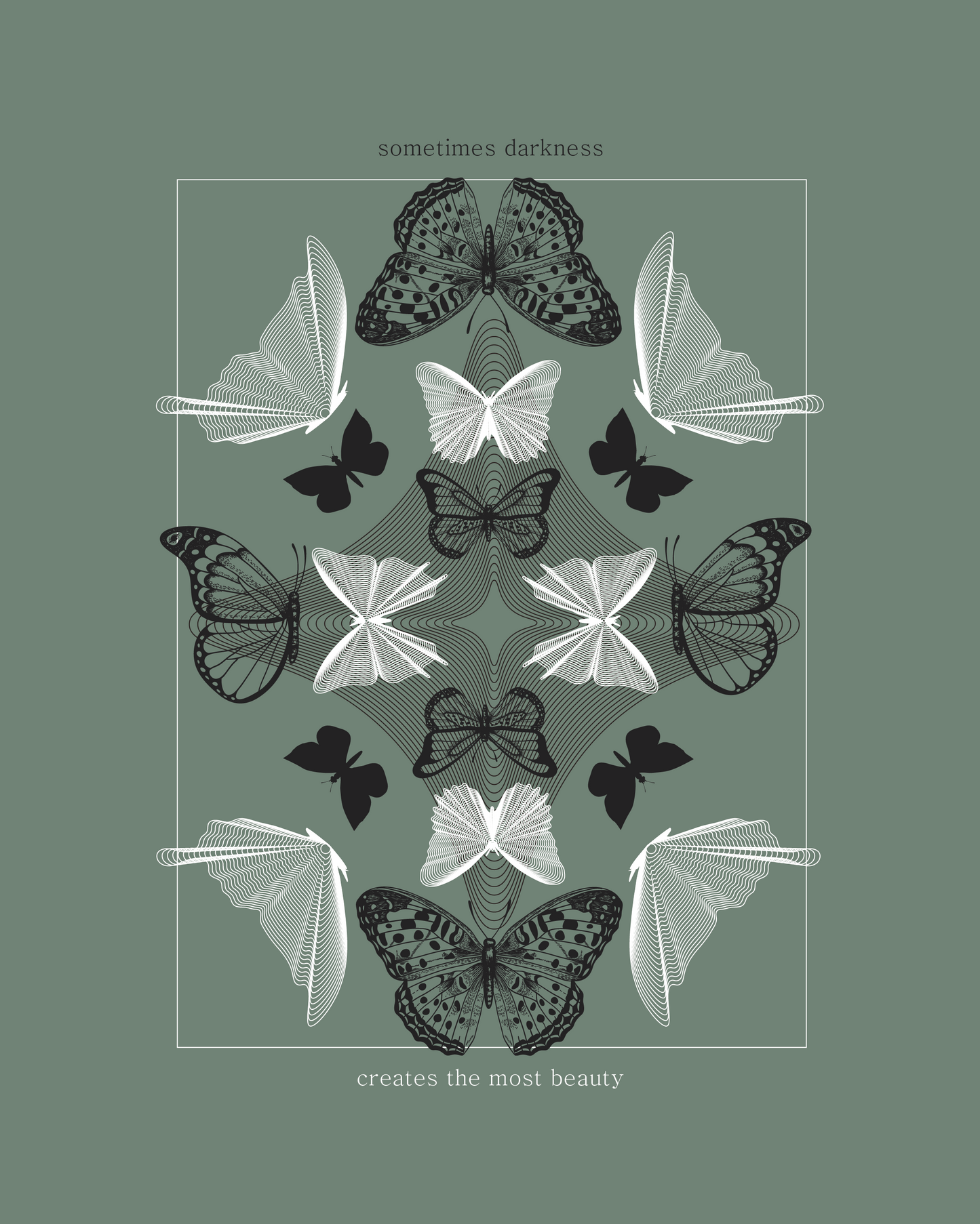 the beauty of becoming Print you-ay