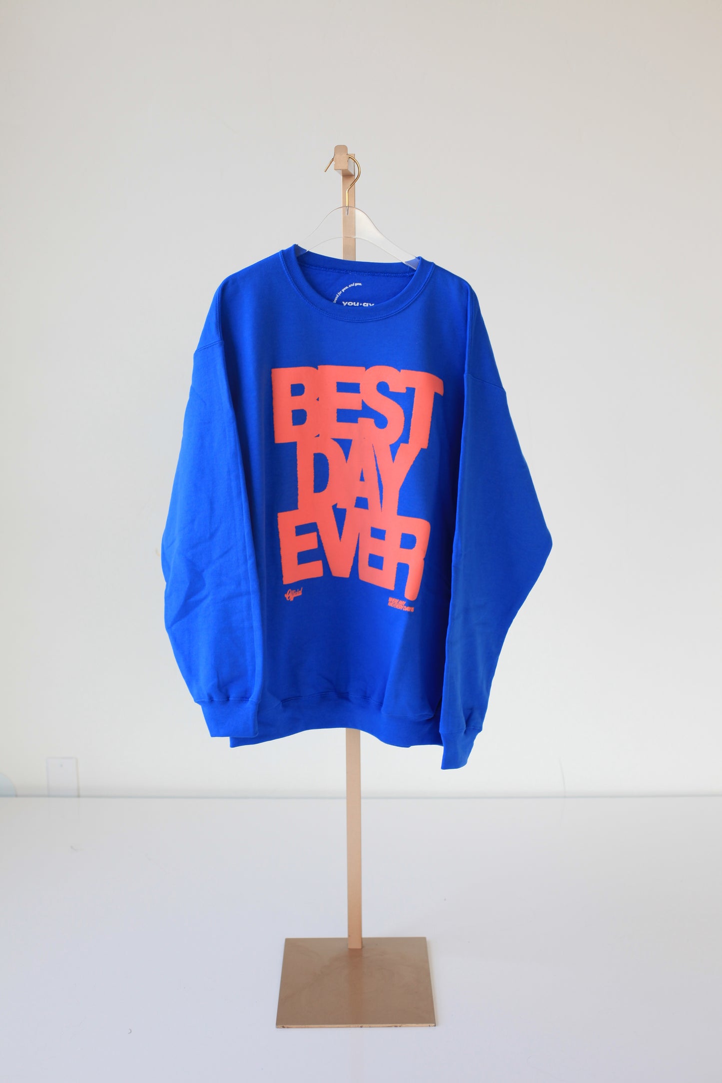 BEST DAY EVER Sweatshirt you-ay