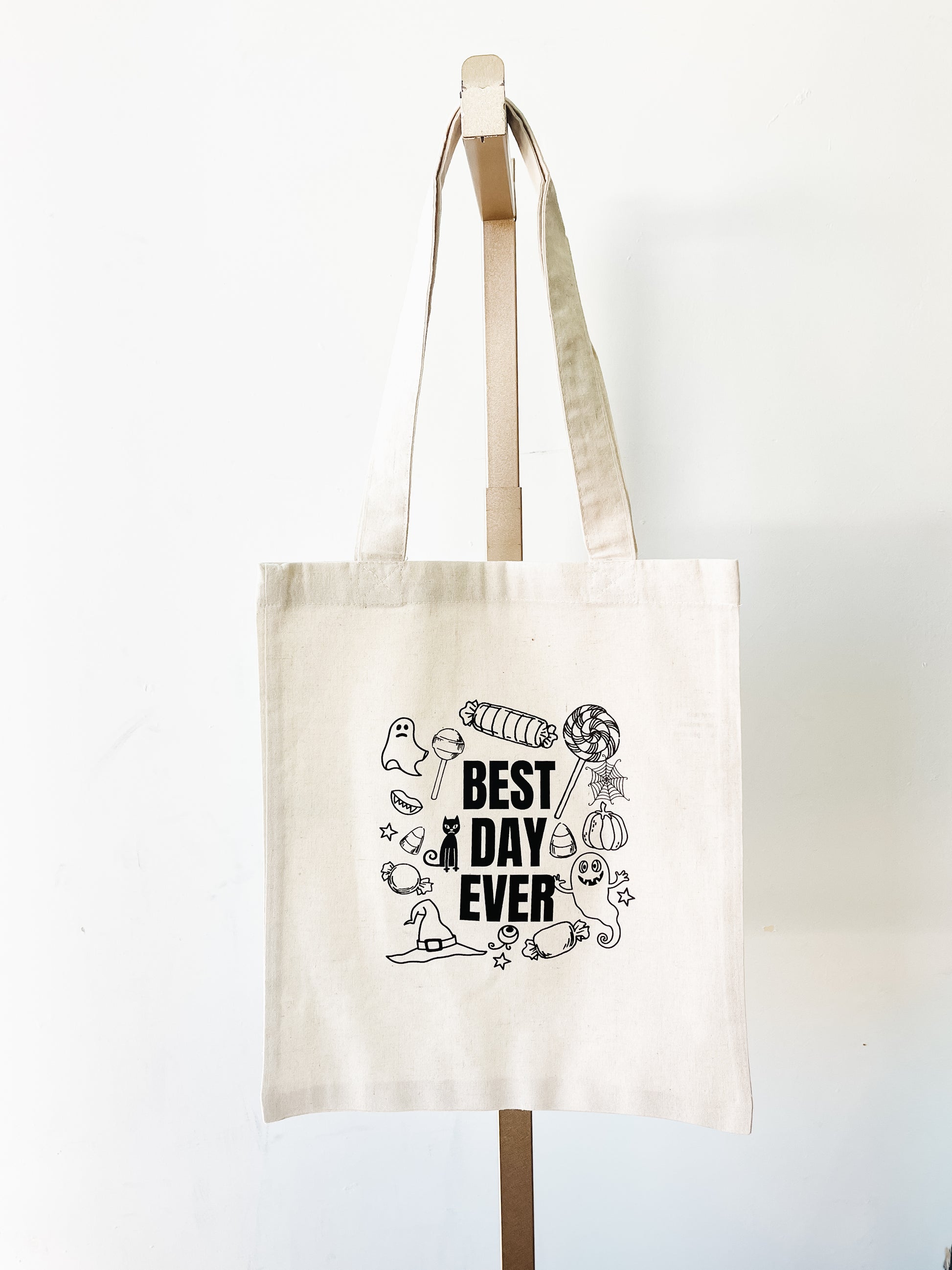 Best Day Ever Halloween tote you-ay