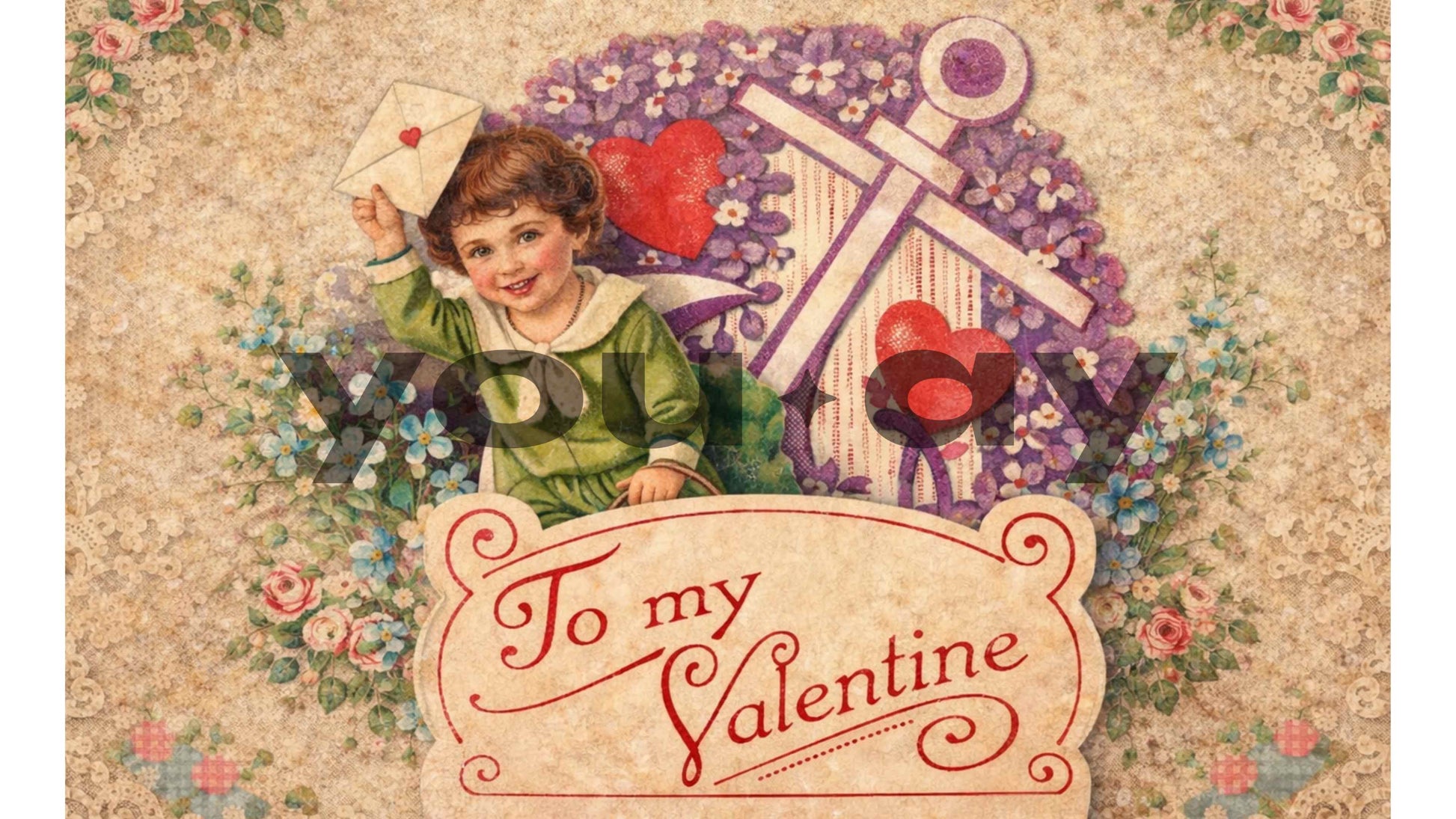 Valentines Frame TV collection you-ay