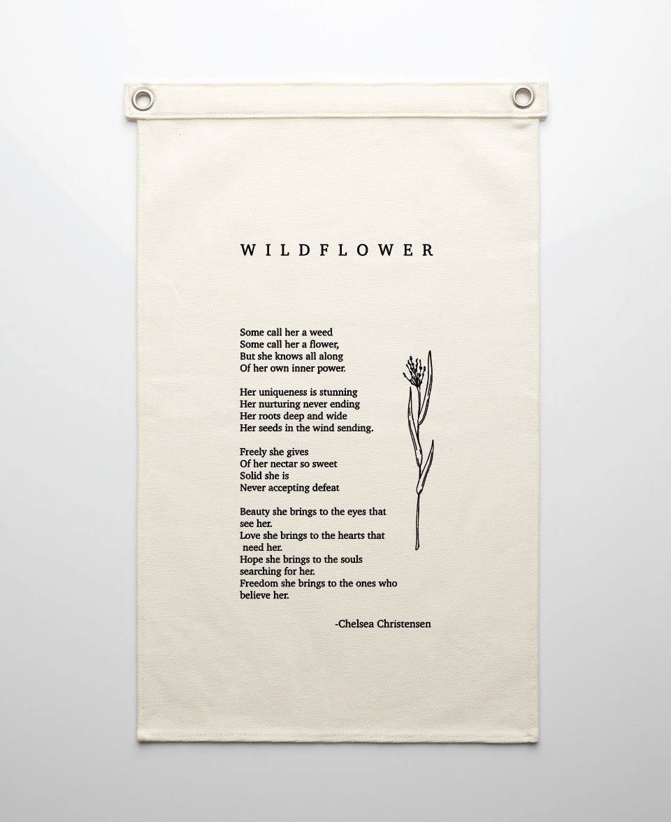 Wildflower tapestry