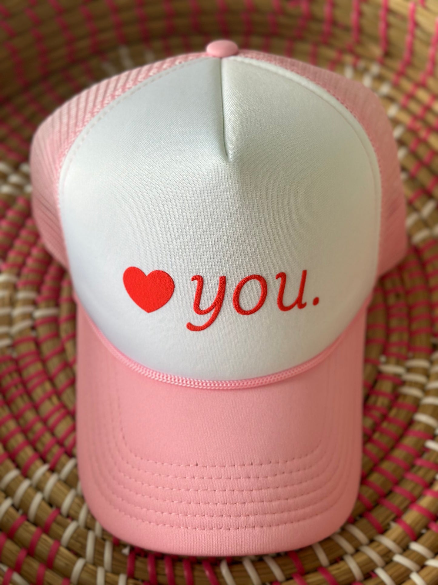 ❤️ you trucker hat